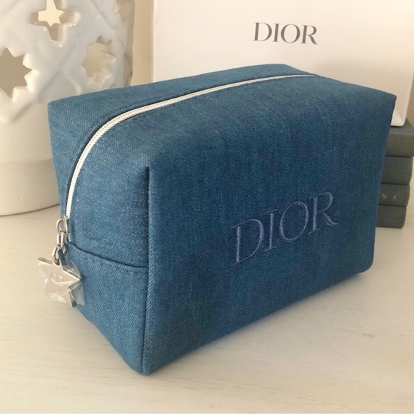 Dior Denim Cosmetic Bag - Picture 6 of 7